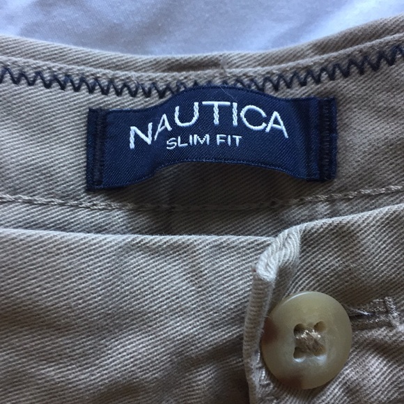 Nautica Khaki Chino Pants sz 32 W x 30 L. - Picture 5 of 6